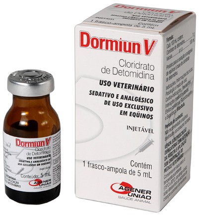 DORMIUN V (CLORIDRATO DE DETOMIDINA)  Frasco - 5ml