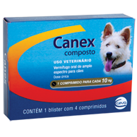 CANEX COMPOSTO  - 12 unidades c/ 4 comprimidos