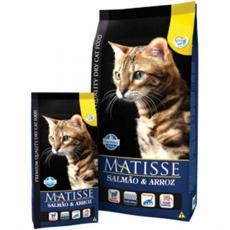 RAÇÃO MATISSE SALMÃO & ARROZ - 7,5 KG 