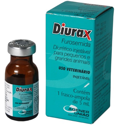 DIURAX (FUROSEMIDA) INJETÁVEL Frasco - 5ml