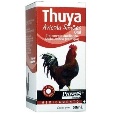 THUYA AVÍCOLA SIMÕES  Frasco - 50ml