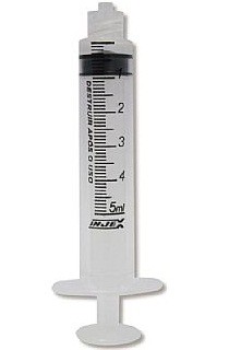 SERINGA DESCARTAVEL INJEX  5 ML