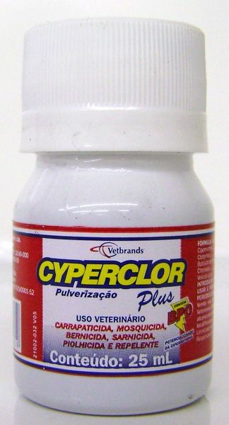 CYPERCLOR PLUS PULVERIZAÇÃO  Frasco - 25ml