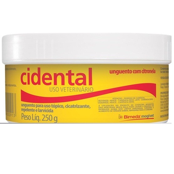 CIDENTAL UNGUENTO COM CITRONELA Pote - 250gr