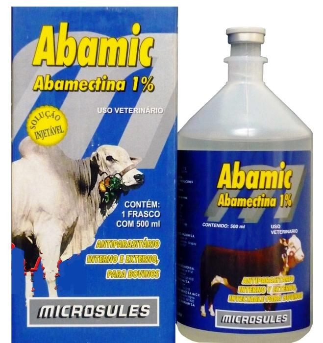 ABAMIC (ABAMECTINA) 1%  Frasco - 500ml