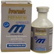 IVERMIC PREMIUM (IVERMECTINA) 3,15% INJETÁVEL  Frasco - 50ml