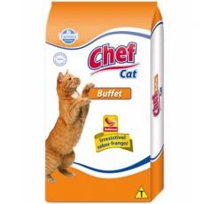 RAÇÃO CHEF CAT BUFFET - 10,1 KG 