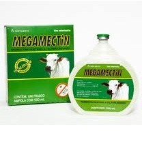 MEGAMECTIN (IVERMECTINA) 1% INJETÁVEL Frasco - 500ml
