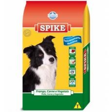 RAÇÃO SPIKE FRANGO, CARNE E VEGETAIS - 15 KG 