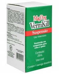 MAG DOG VERMKILL SUSPENSÃO Frasco - 20ml