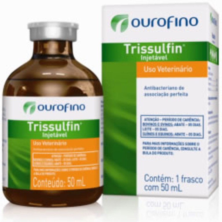 TRISSULFIN SOLUÇÃO INJETÁVEL Frasco - 50ml