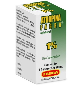 ATROPINA 1% FAGRA Frasco - 20ml