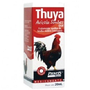 THUYA AVÍCOLA SIMÕES Frasco - 20ml