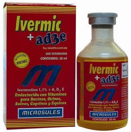 IVERMIC + AD3E Frasco - 50ml