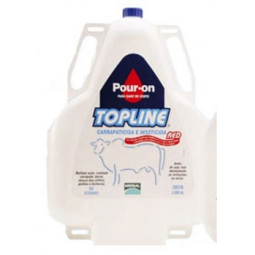 TOPLINE POUR ON (FIPRONIL)  Frasco - 5Lt
