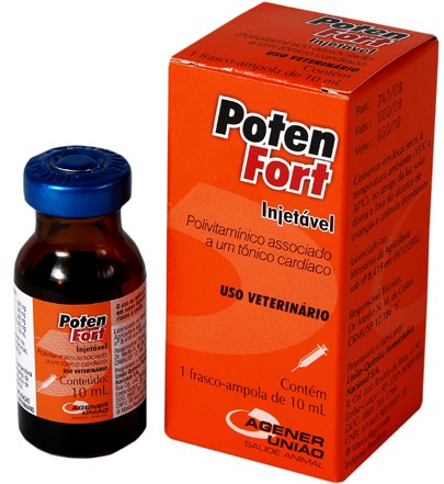 POTENFORT INJETÁVEL  Frasco - 10ml
