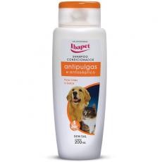 SHAMPOO CONDICIONADOR ANTIPULGAS E ANTISSÉPTICO IBAPET - 200ml 