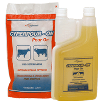 CYPERPOUR-ON POUR ON (CIPERMETRINA) Frasco - 1Lt