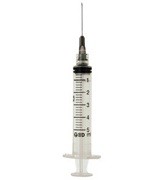 SERINGA DESCARTAVEL C/ AGULHA BD PLASTIPAK - 5ml 