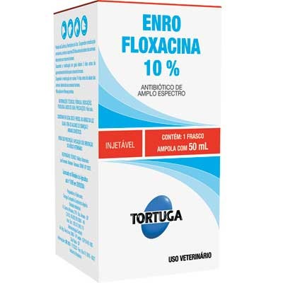 ENROFLOXACINA 10% INJETÁVEL Frasco - 50ml