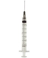 SERINGA DESCARTAVEL C/ AGULHA BD PLASTIPAK - 3ml 