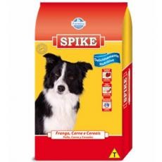 RAÇÃO SPIKE FRANGO, CARNE E CEREAIS - 25 KG 
