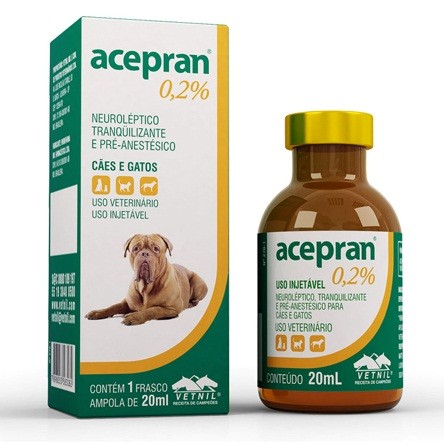 ACEPRAN 0,2% (ACEPROMAZINA) - 20ml 