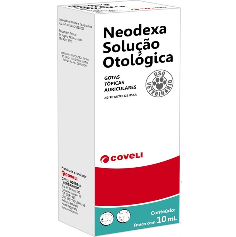 NEODEXA SOLUÇÃO OTOLOGICA  Frasco - 10ml