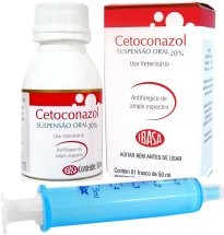 CETOCONAZOL SUSPENSÃO ORAL 20%  Frasco - 20ml
