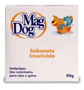 MAG DOG SABONETE INSETICIDA - 80gr 