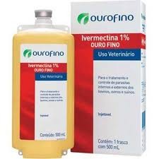 IVERMECTINA OURO FINO Frasco - 500ml