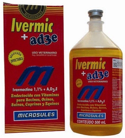IVERMIC + AD3E Frasco - 500ml