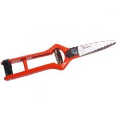 TESOURA COLHEITA BICO RETO (PINTADA) - 19cm 