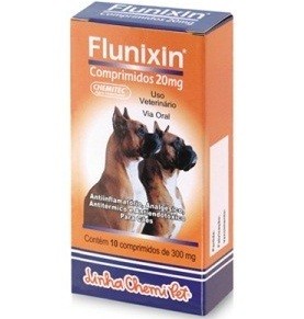 FLUNIXIN COMPRIMIDOS 20MG (FLUNIXINA)  Caixa - 10 comprimidos