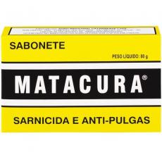 SABONETE MATACURA SARNICIDA E ANTI-PULGAS  - 80gr