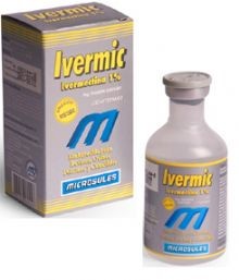 IVERMIC (IVERMECTINA) 1% INJETÁVEL Frasco - 1Lt