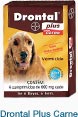Drontal Plus Sabor Carne Caixa 4 combrimidos