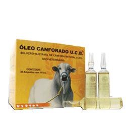 Óleo Canforado UCB Frasco 20 ml