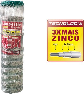 Tela Campestre 1,20 Altura Rolo 50 m