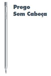 Prego sem Cabeça 10x10 Saco 1 kg