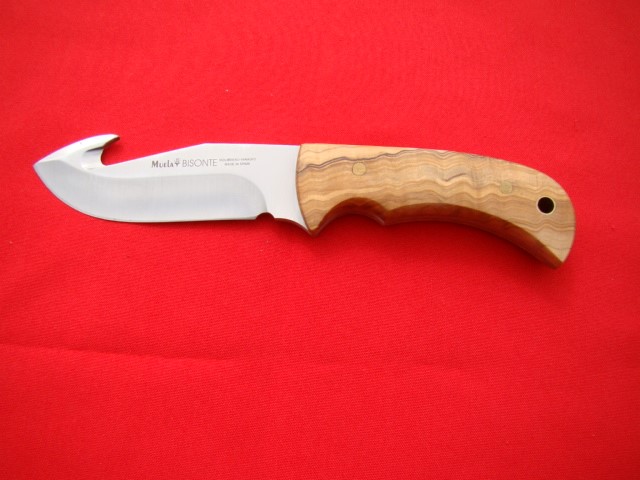 MueLa Bisonte Faca de caça e tirar couro