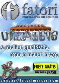 Fatori Marcadores de Gado em Aço Inox